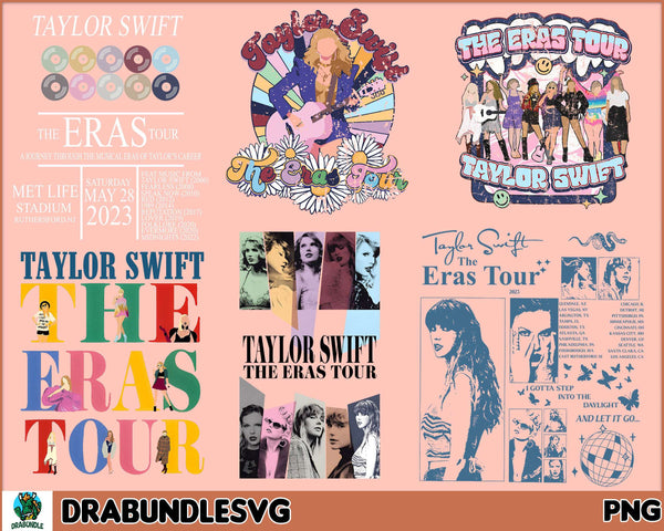 Vintage The Eras Tour PNG, The Eras Tour 2023, Swiftie Fan, Taylor Swift Png, TS Eras Tour Png, Taylor Swift Albums Png, Digital Instant Download