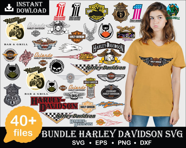 Bundle Harley Davidson Svg Png Eps Dxf Digital Download