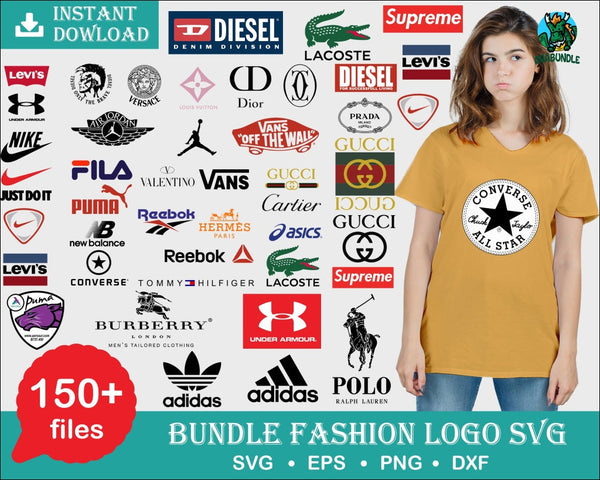 Fashion Brand Logo Fashion Svg V.svg File Cut Shilhouette Svg