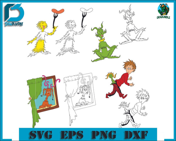 Wockets Svg The Cat In The Hat Dr Seuss Bundle Dr Quotes Png Dxf Eps Digital File